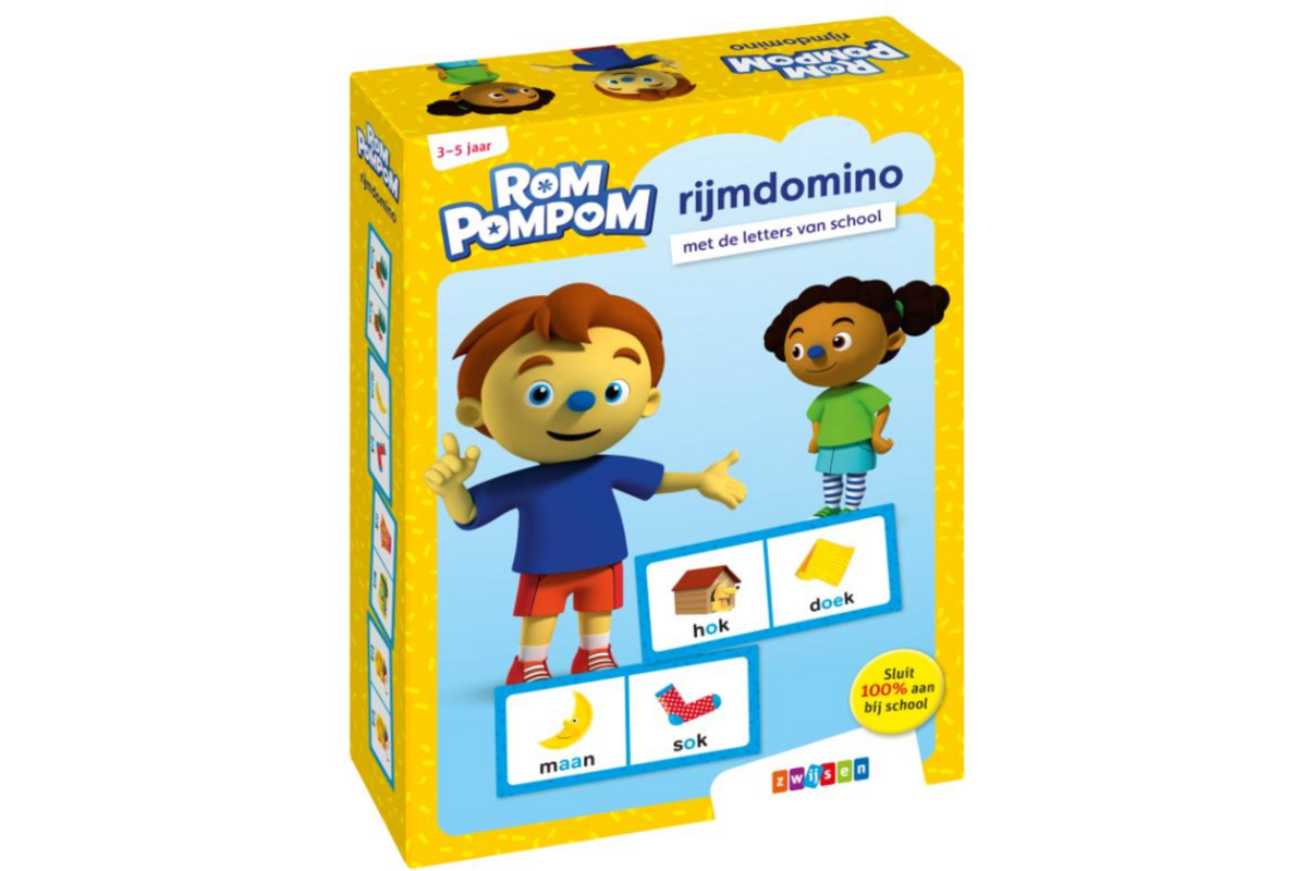 Rompompom rijmdomino