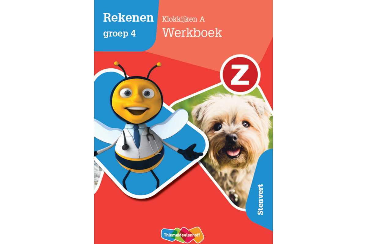Z-Rekenen groep 4 Klokkijken A Werkboek - Stenvert