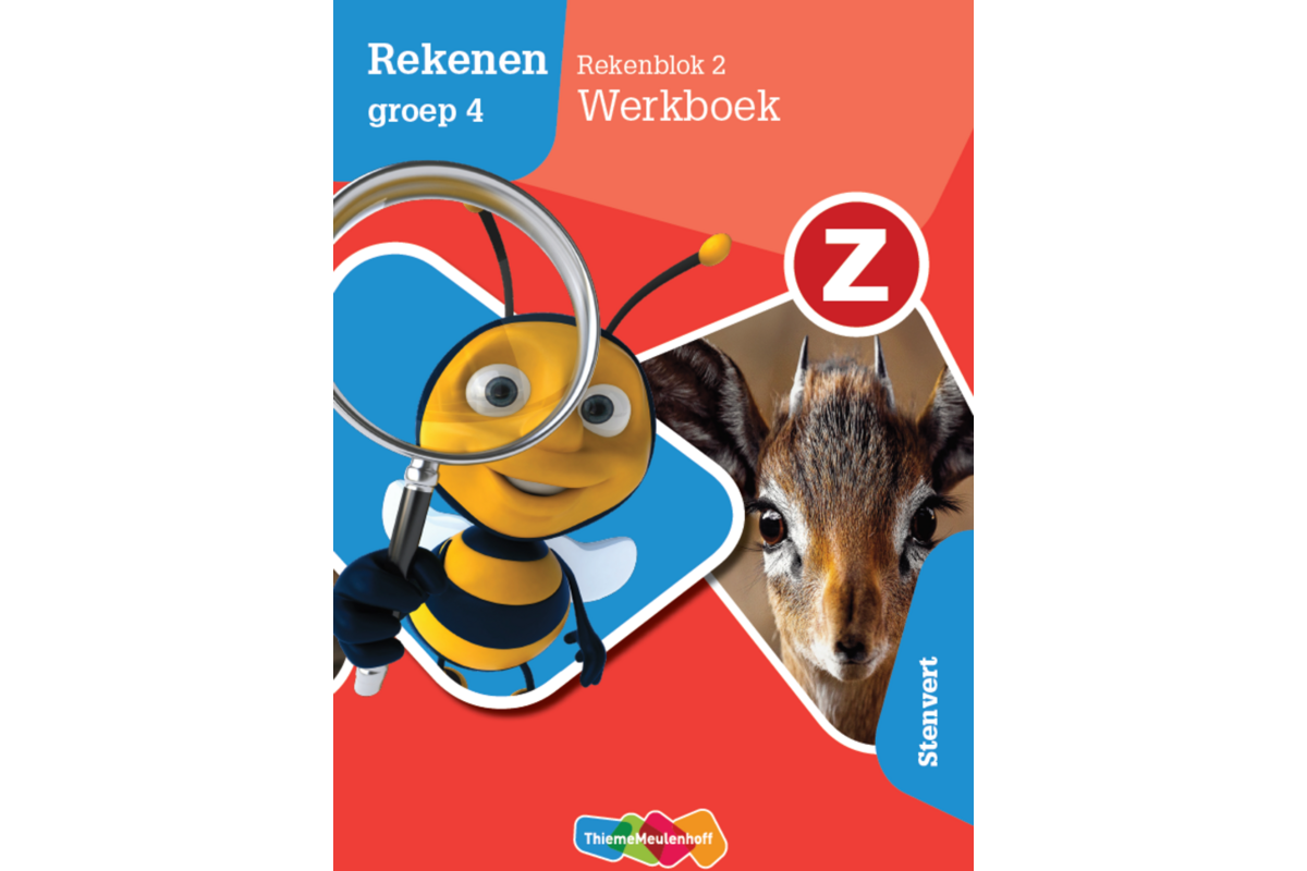 Z-Rekenen groep 4 Rekenblok 2 Werkboek - Stenvert