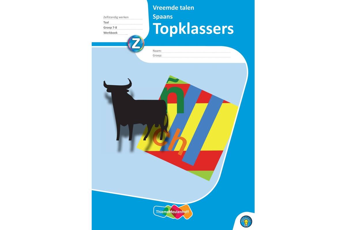 Topklassers groep 7-8 vreemde talen werkboek 1 Spaans incl. cd (5 stuks)