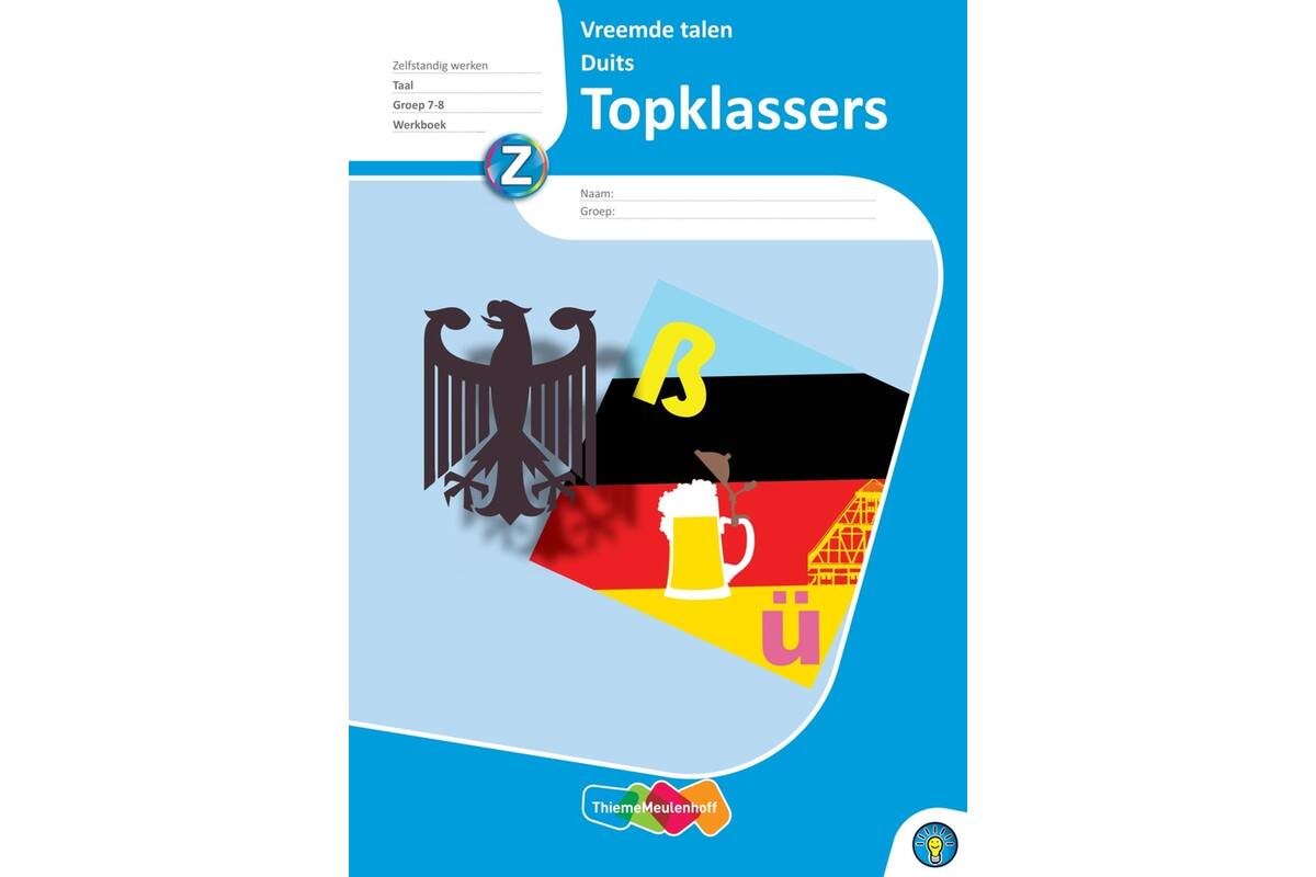 Topklassers groep 7-8 vreemde talen werkboek 3 Duits (5 stuks)