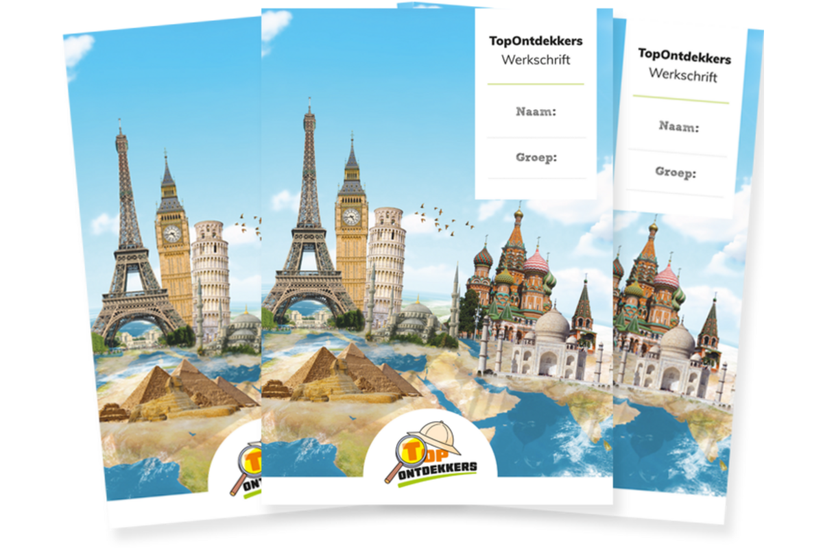 TopOntdekkers - werkschrift (5-voud) (5 stuks)