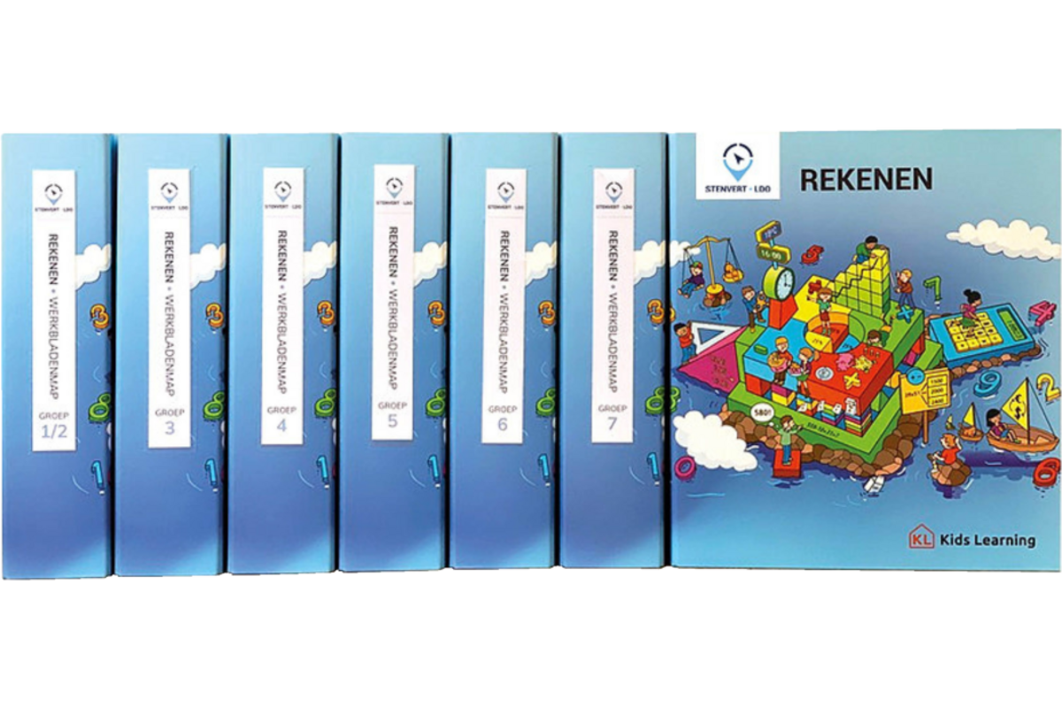 LDO Rekenwerkbladen - set (5 stuks)