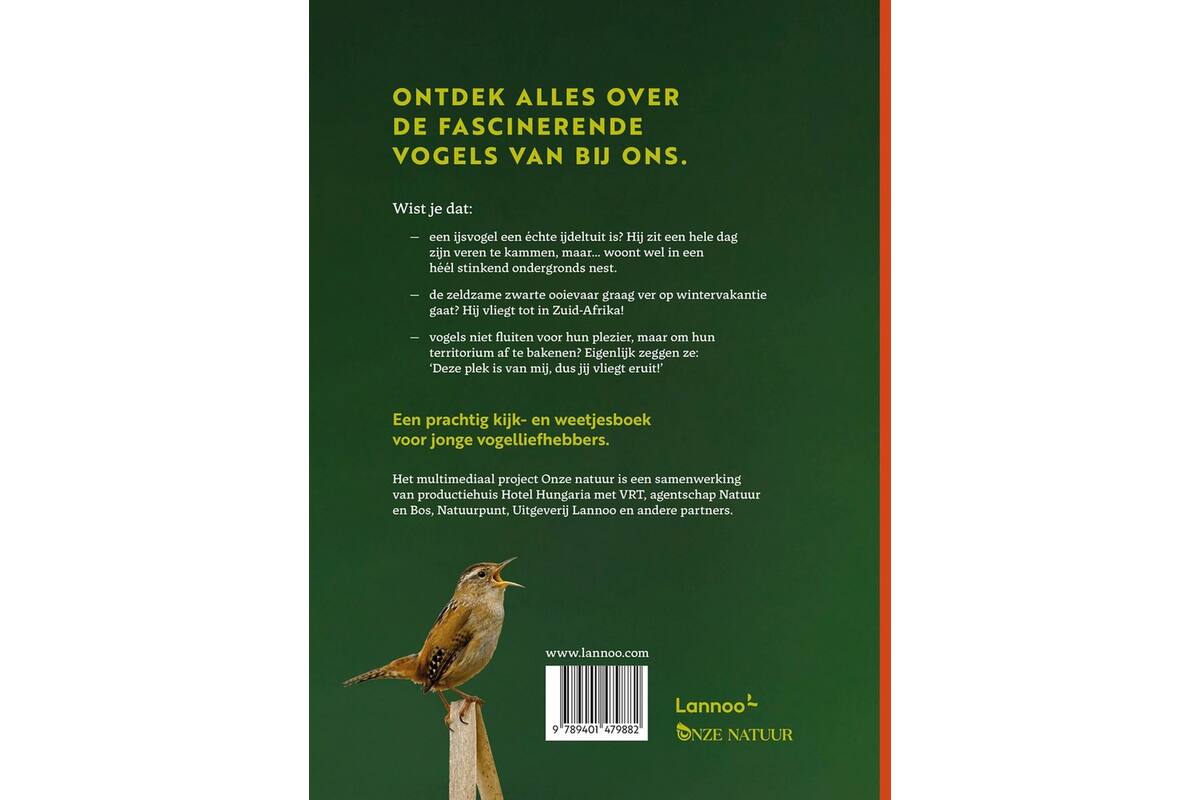Onze natuur voor kinderen - Vogels