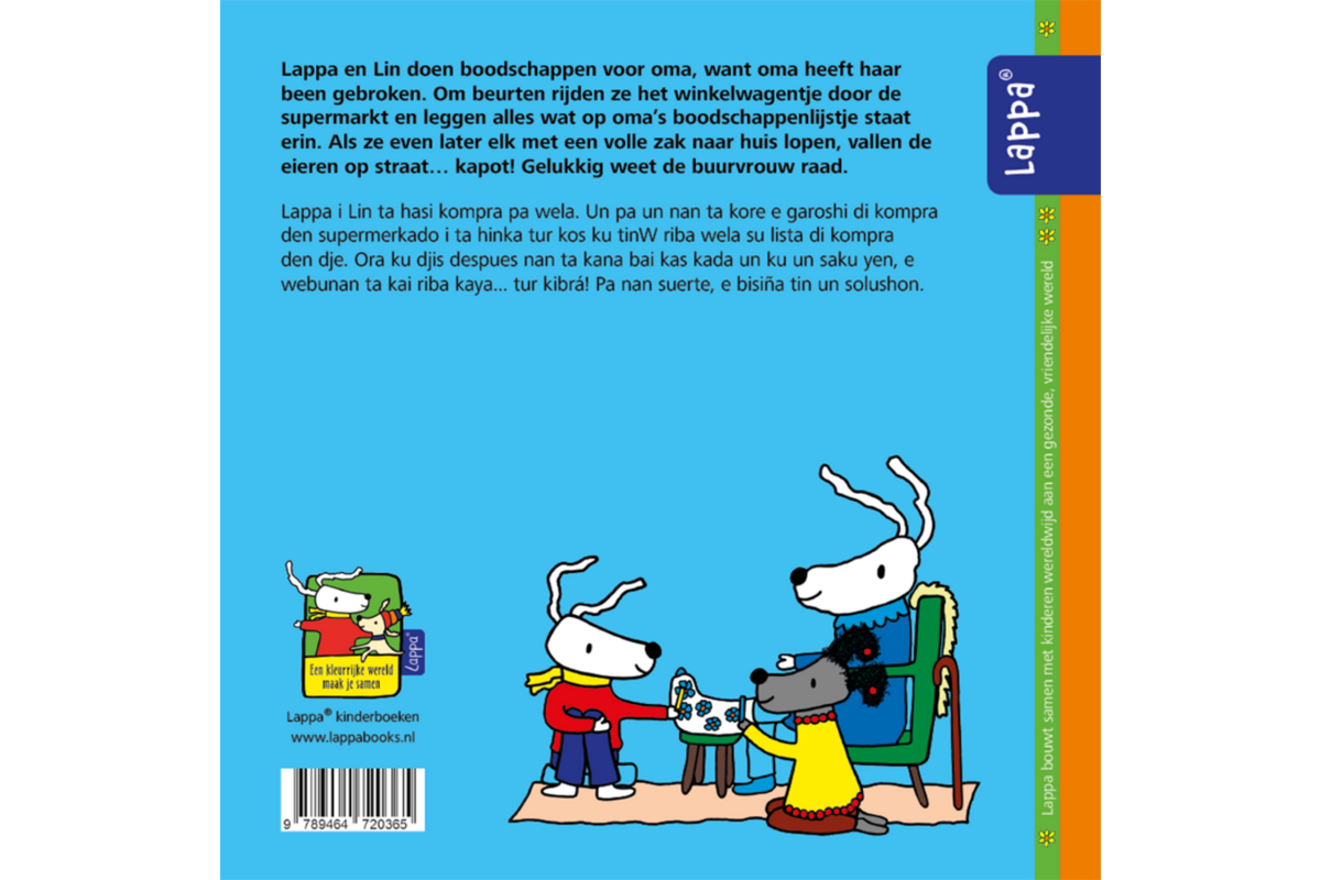 Lappa Kids - Lappa doet boodschappen (Nederlands - Papiamentu)