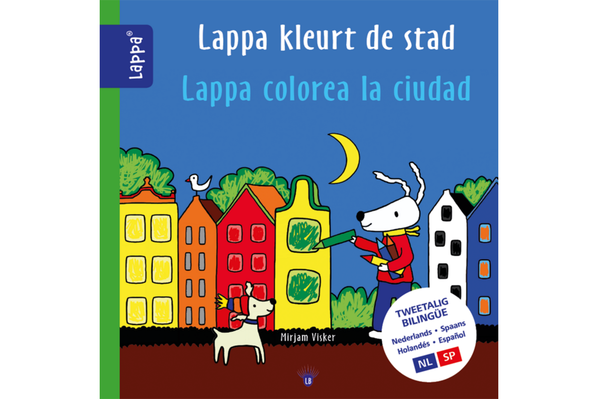 Lappa Kids - Lappa kleurt de stad (Nederlands - Spaans)