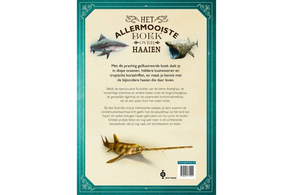 Het allermooiste boek over haaien