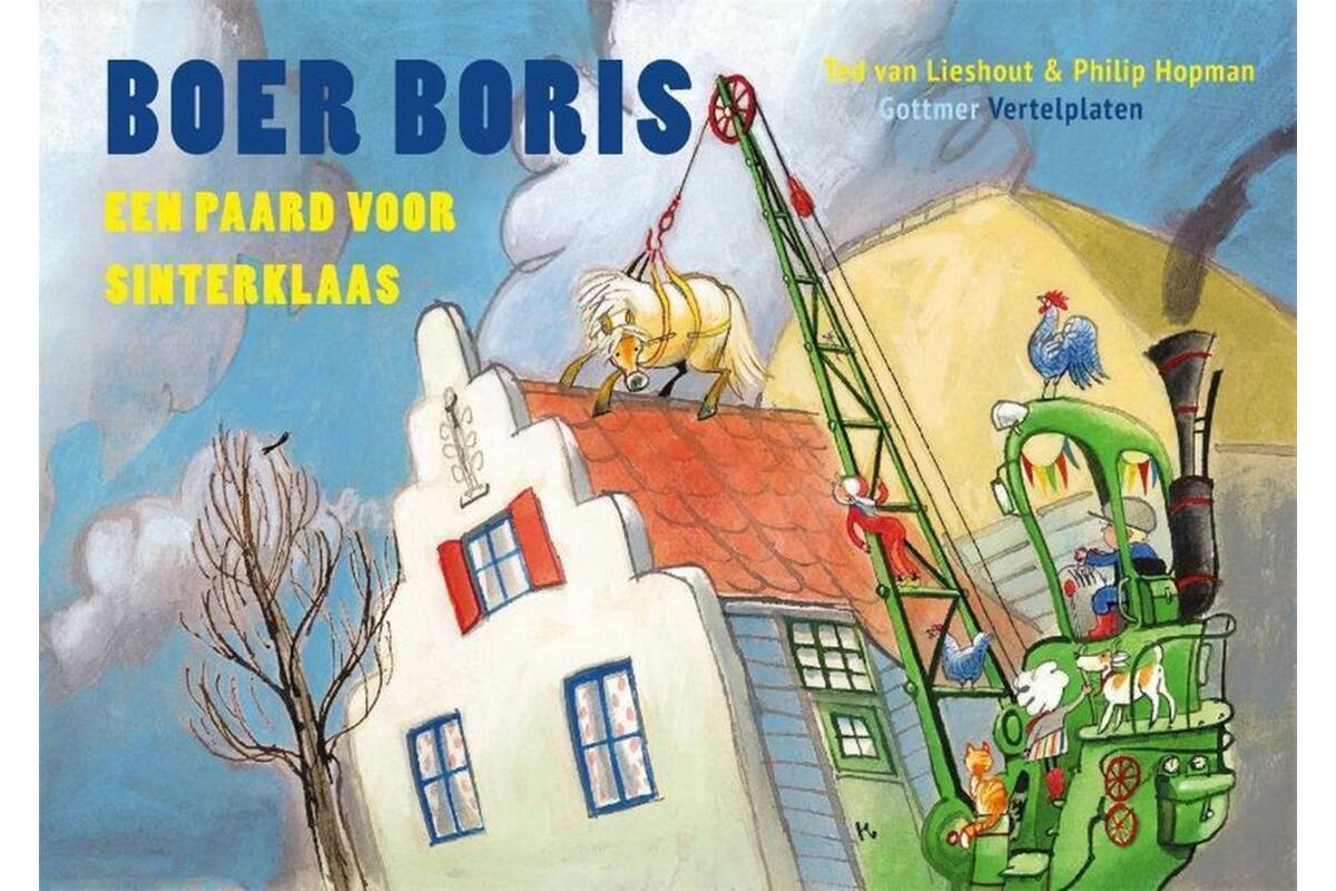 Boer Boris Een paard voor Sinterklaas Kamishibai vertelplaten