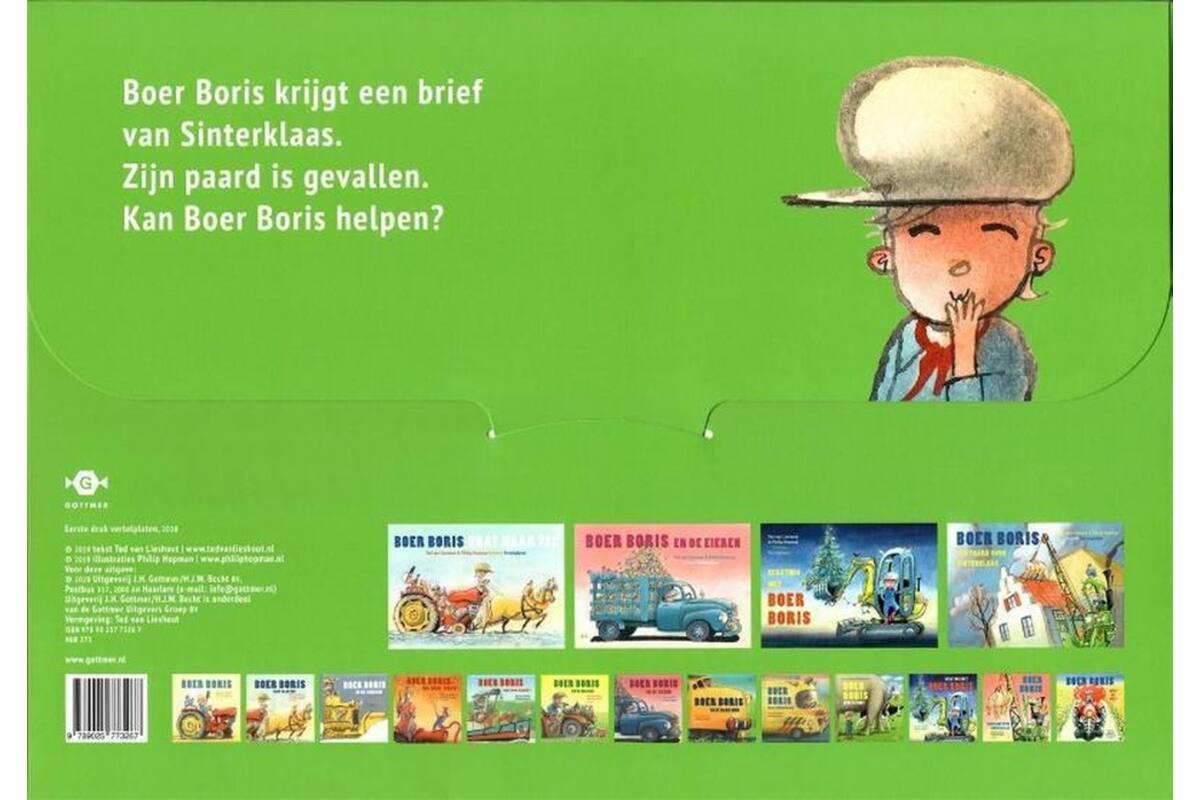 Boer Boris Een paard voor Sinterklaas Kamishibai vertelplaten