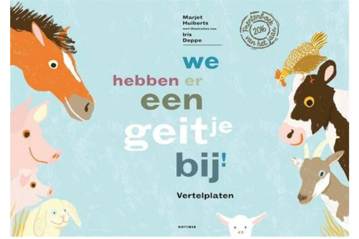 We hebben er een geitje bij Kamishibai vertelplaten