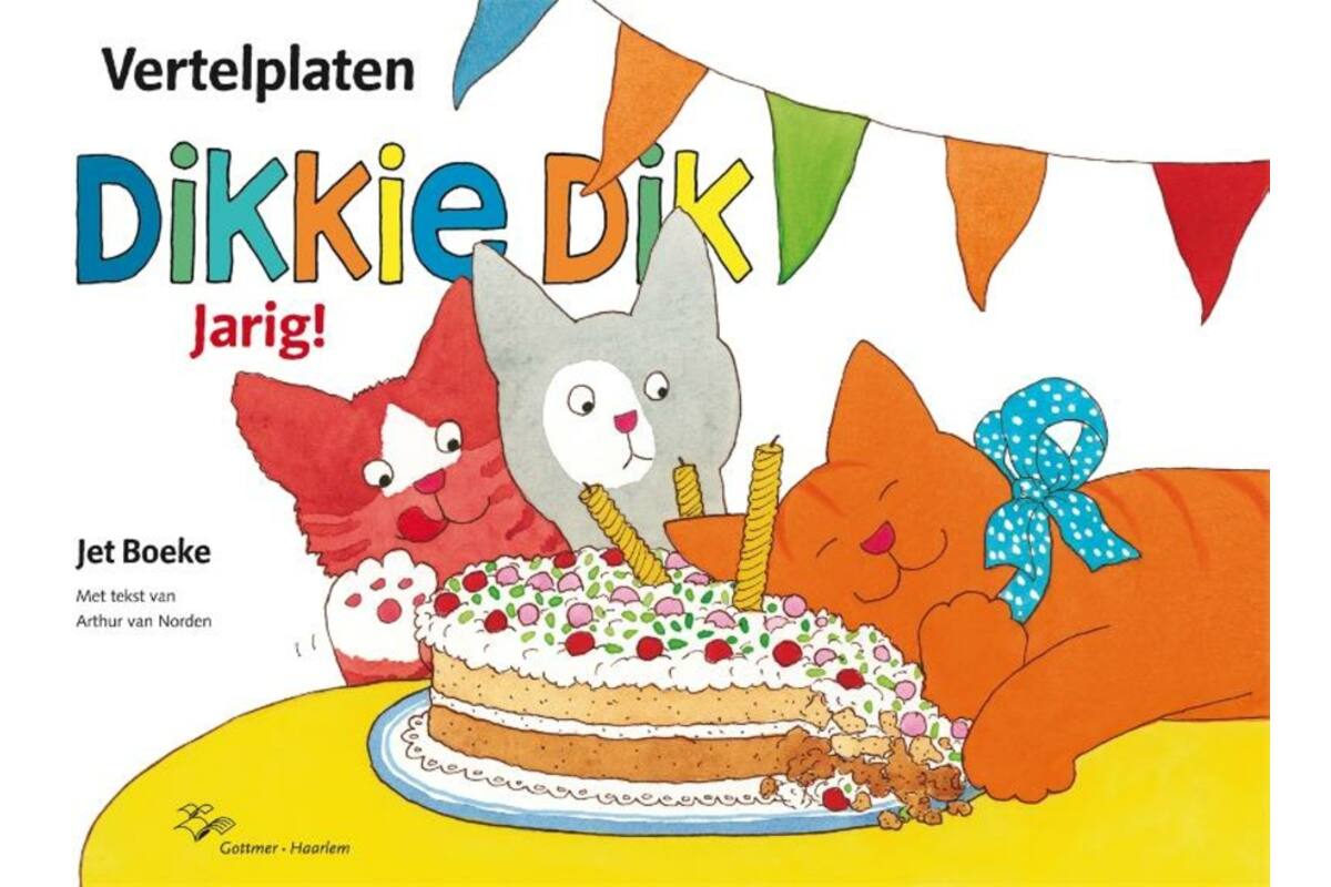 Dikkie Dik Jarig Kamishibai vertelplaten
