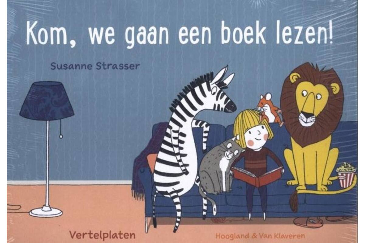 Kom, we gaan een boek lezen! Kamishibai vertelplaten