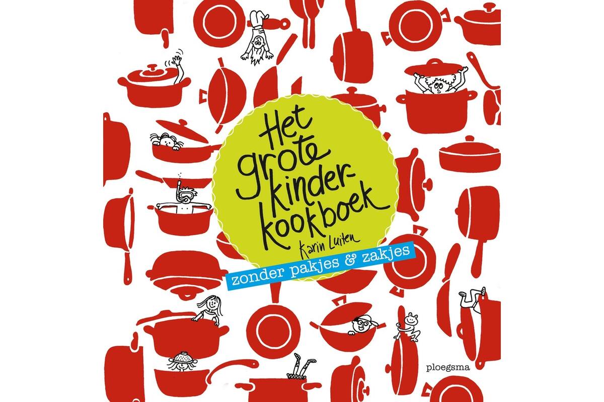 Het grote kinderkookboek - Karin Luiten