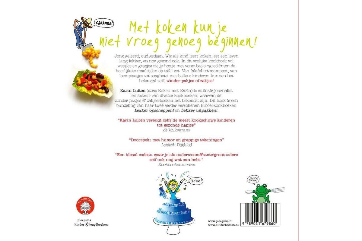 Het grote kinderkookboek - Karin Luiten