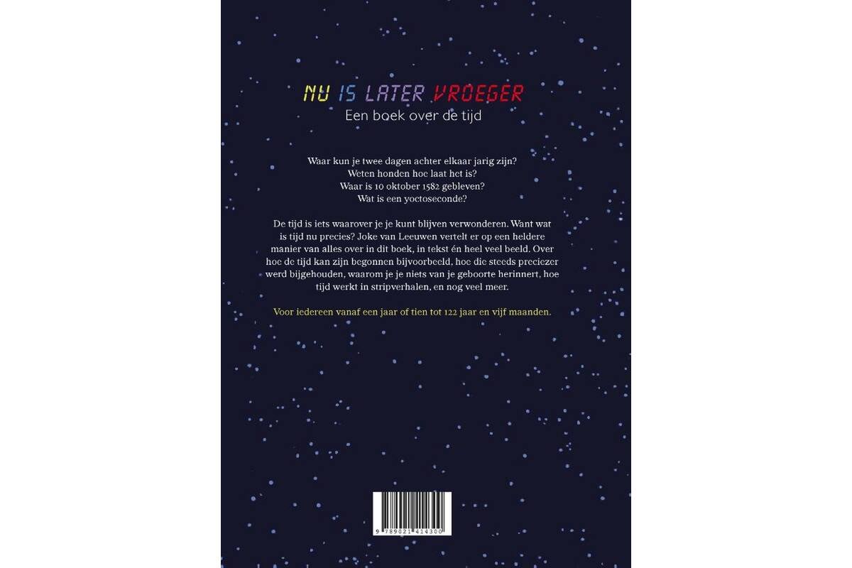 Nu is later vroeger - Joke van Leeuwen