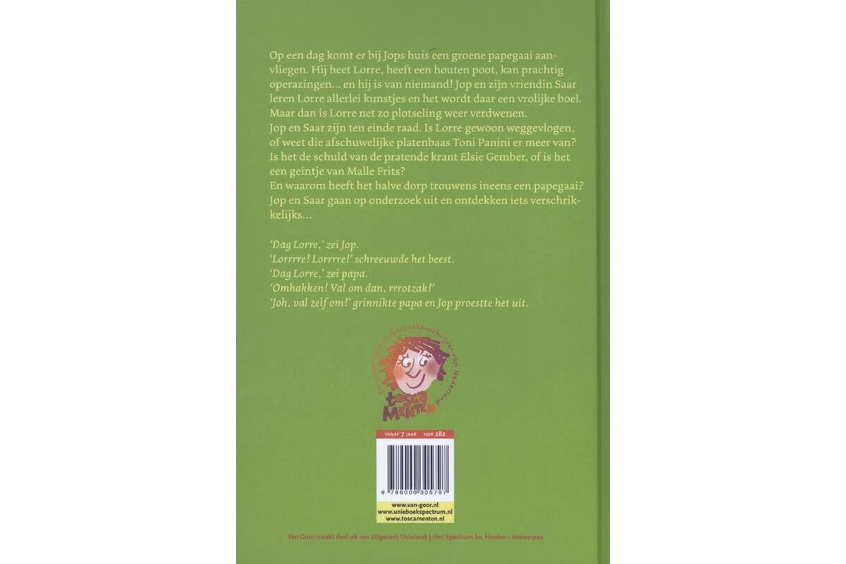 De wraak van Lorre - Tosca Menten
