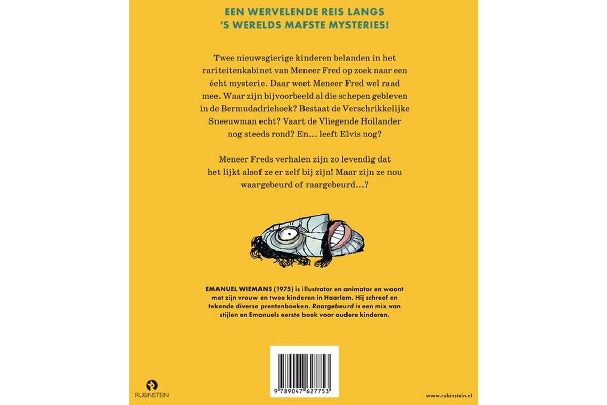 Raargebeurd!: Het rariteitenkabinet van meneer Fred - Emanuel Wiemans
