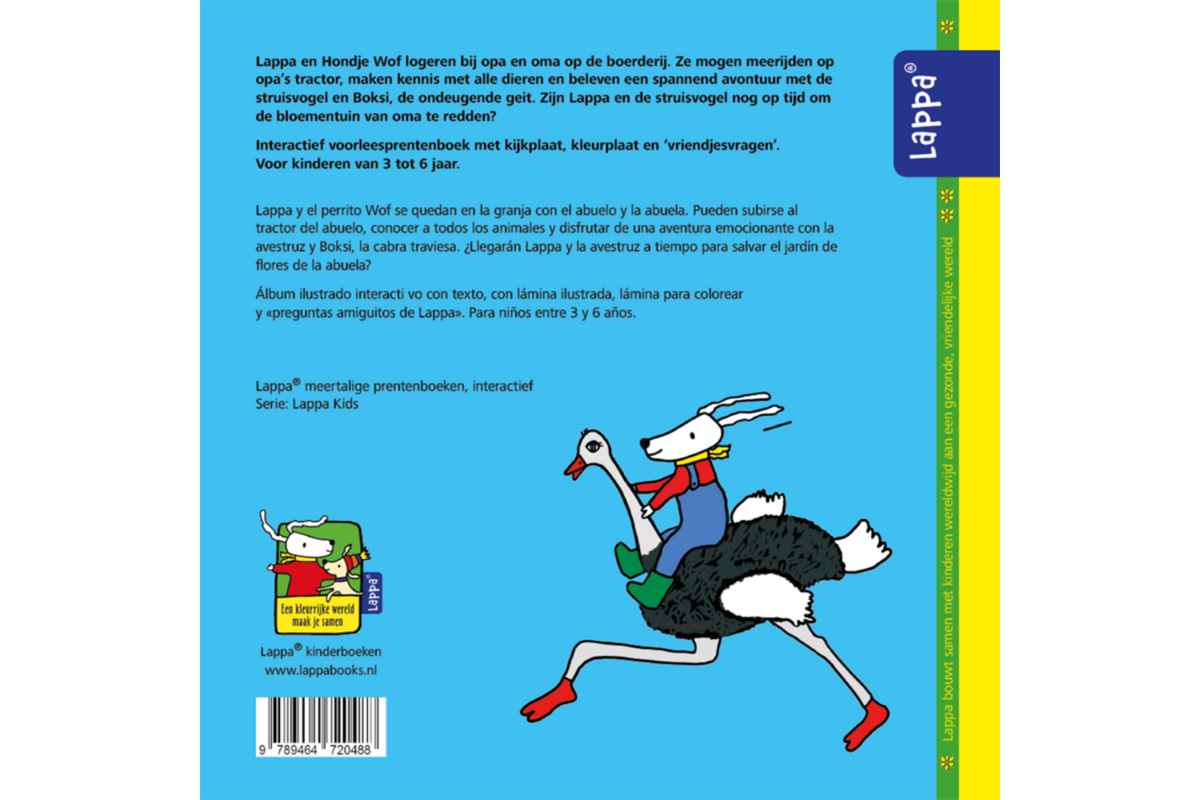 Lappa Kids - Lappa op de boerderij (Nederlands - Spaans)