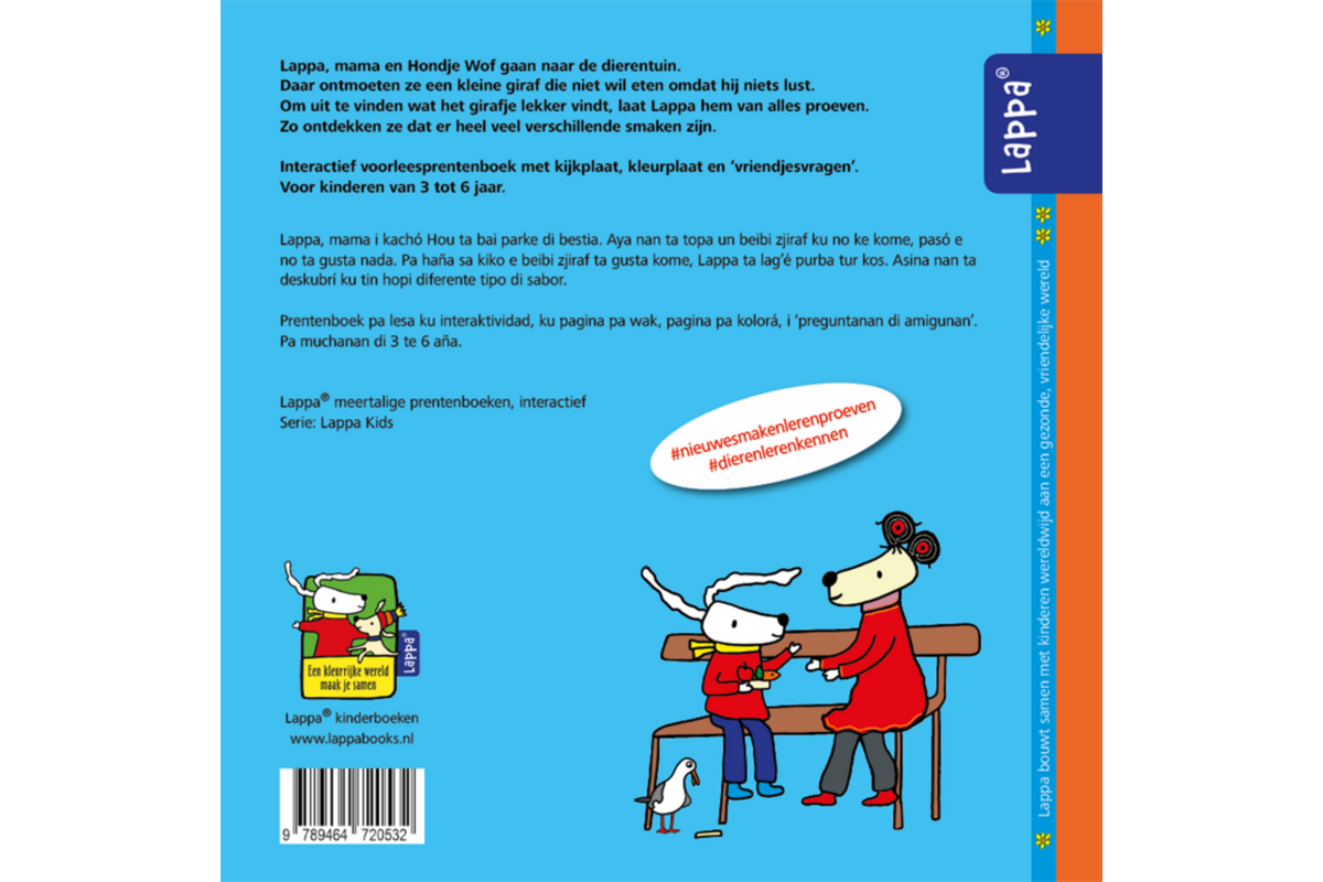 Lappa Kids - Lappa in de dierentuin (Nederlands - Papiamentu)