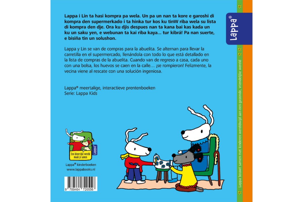 Lappa Kids - Lappa doet boodschappen (Papiamentu - Spaans)