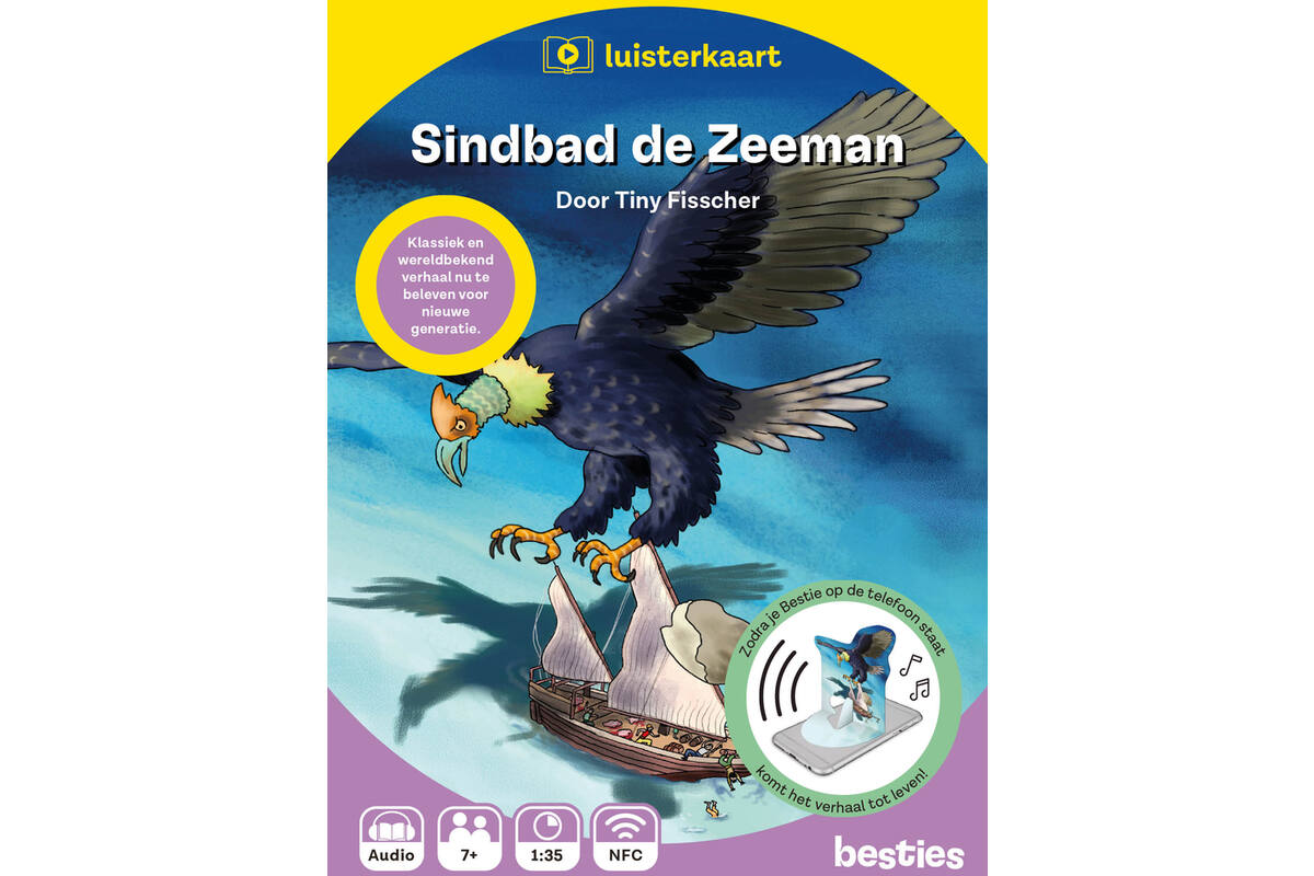 Besties luisterkaart - Sindbad de zeeman