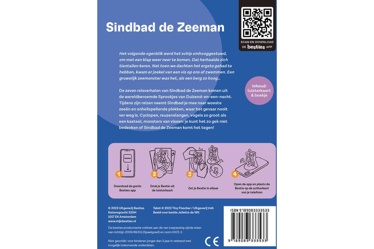 Besties luisterkaart - Sindbad de zeeman