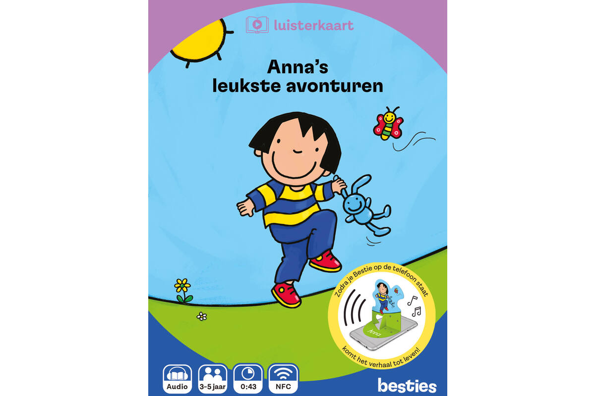 Besties luisterkaart - Anna’s leukste avonturen