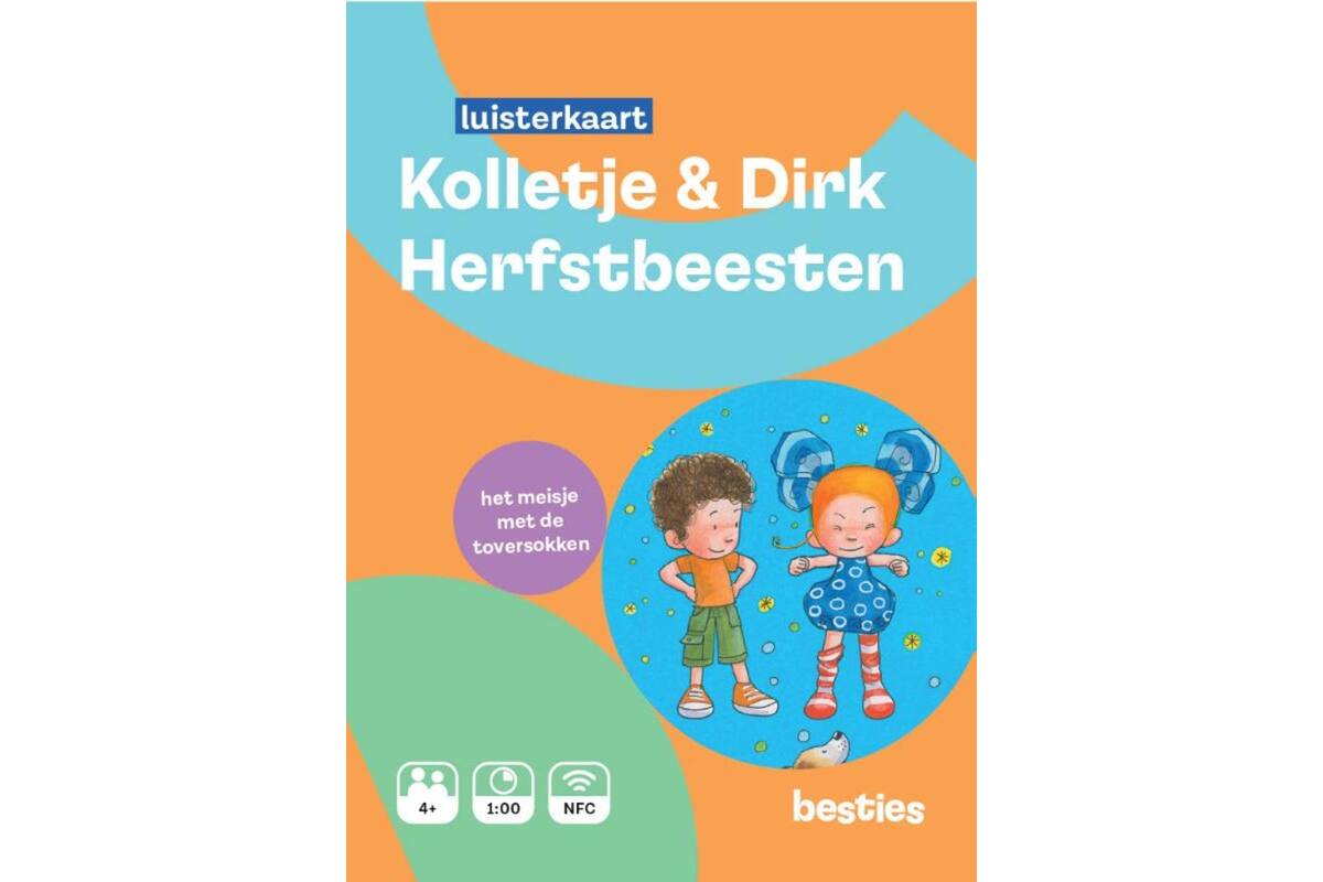 Besties luisterkaart - Kolletje & Dirk - Herfstbeesten