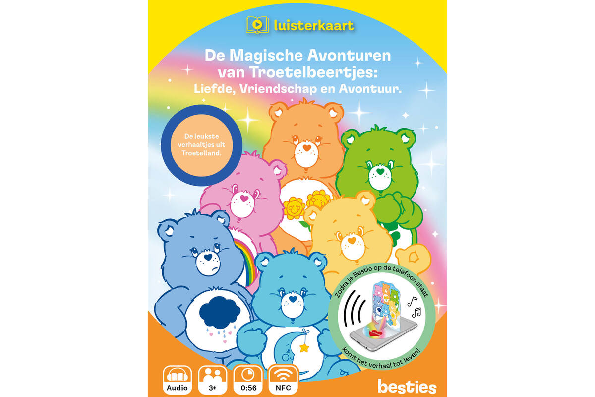 Besties luisterkaart - De magische avonturen van de Troetelbeertjes