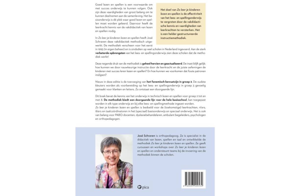 Zo leer je kinderen lezen en spellen - José Schraven