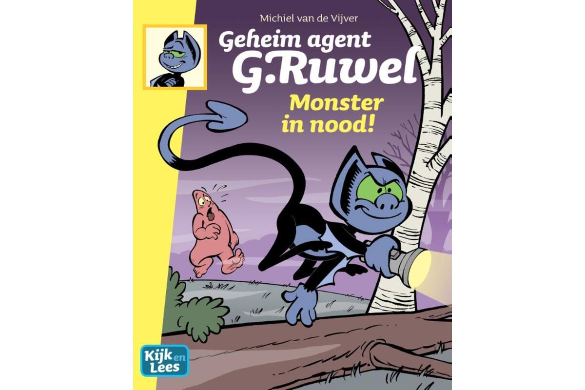 Kijk en Lees - Geheim agent G. Ruwel – Monster in nood!