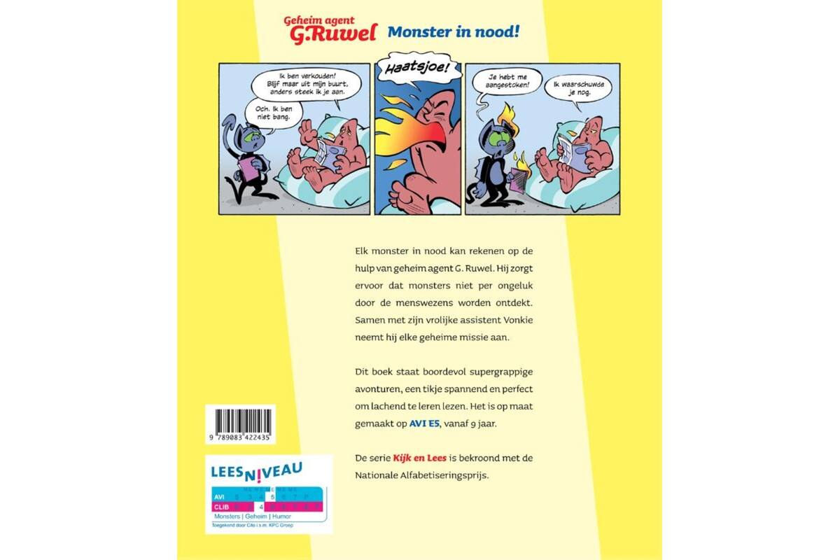 Kijk en Lees - Geheim agent G. Ruwel – Monster in nood!