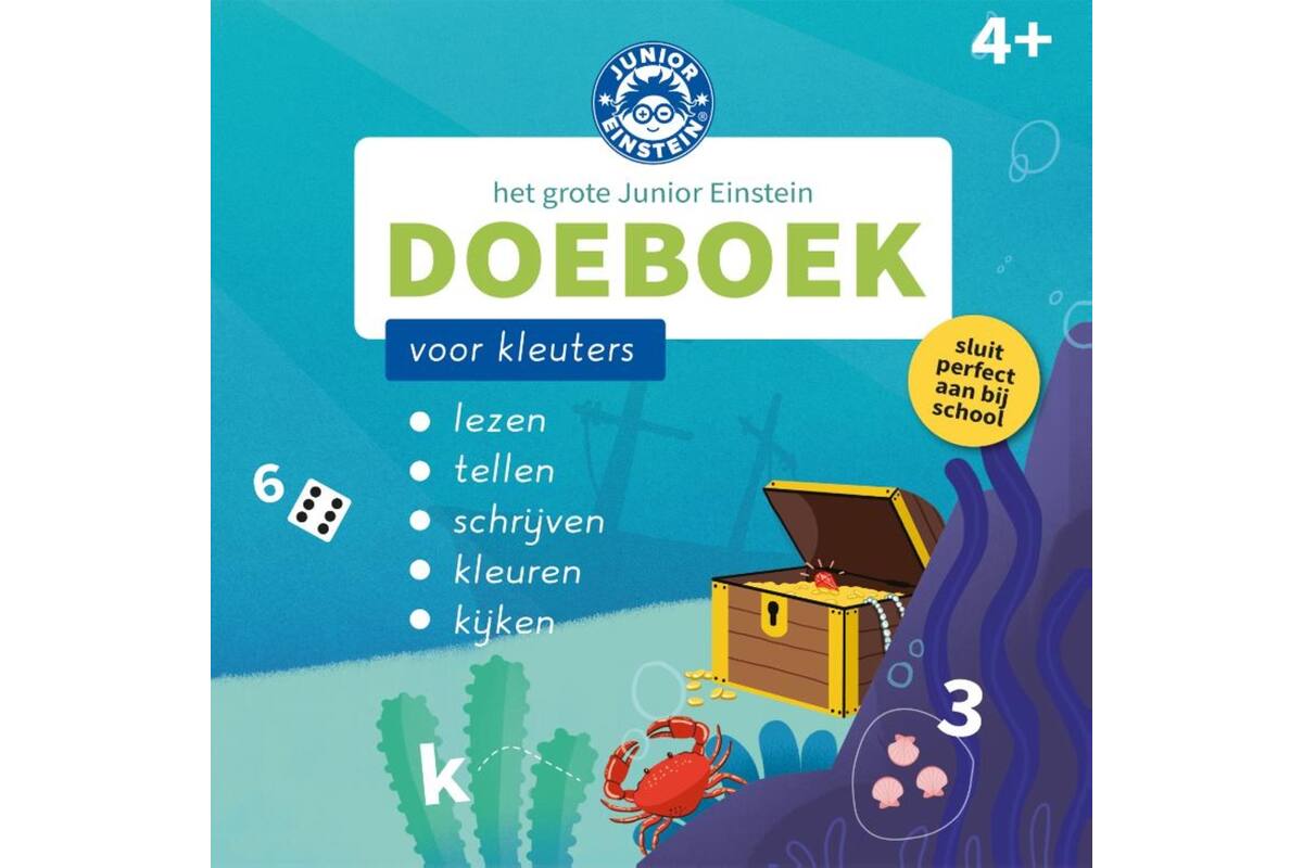 Het grote Junior Einstein Doeboek voor kleuters