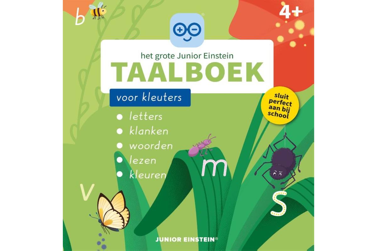 Het grote Junior Einstein Taalboek voor kleuters