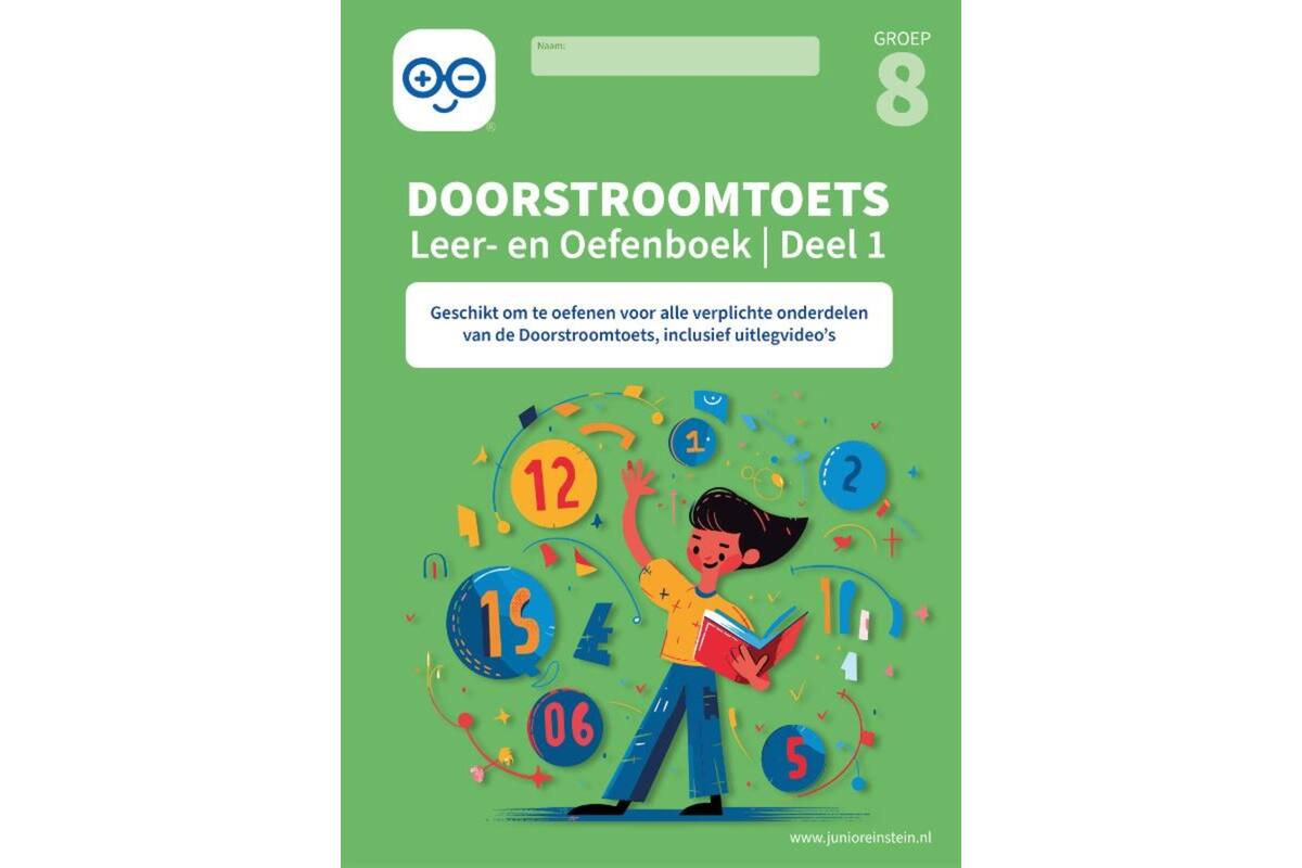 Doorstroomtoets Leer- en Oefenboek groep 8 deel 1