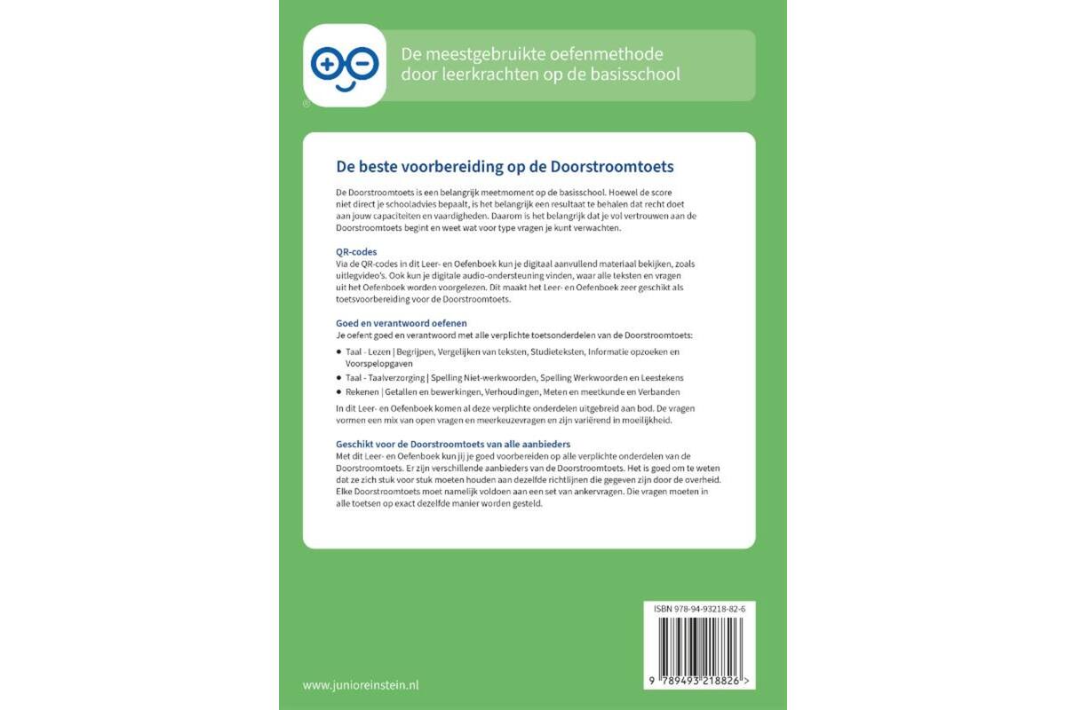 Doorstroomtoets Leer- en Oefenboek groep 8 deel 2