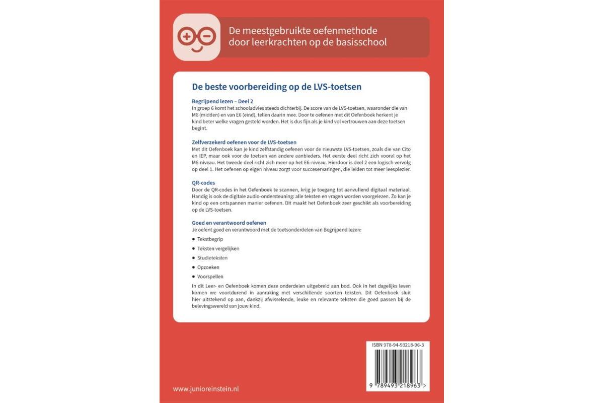 Begrijpend lezen voor de LVS-toetsen groep 6 deel 2