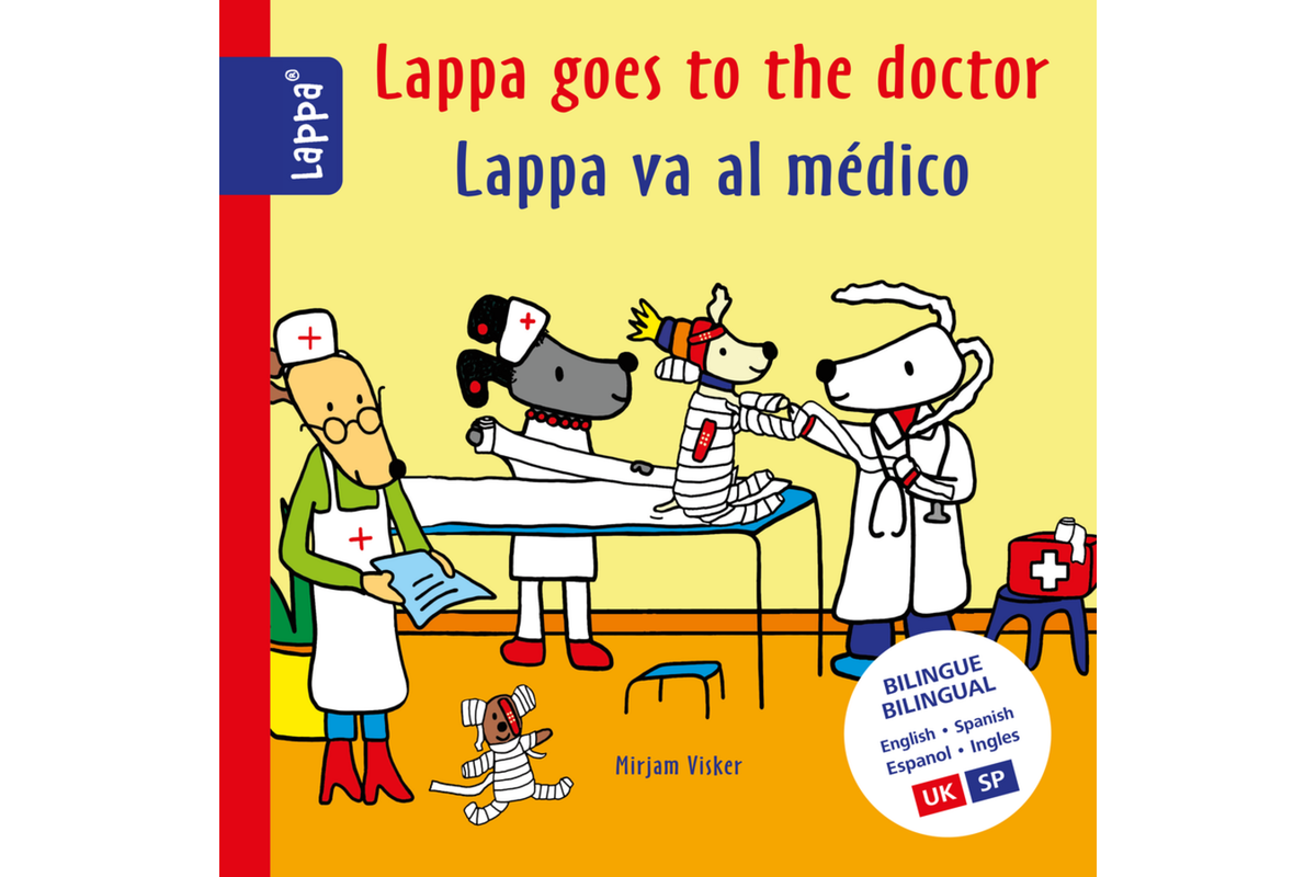 Lappa Kids - Lappa bij de dokter (Engels -Spaans)