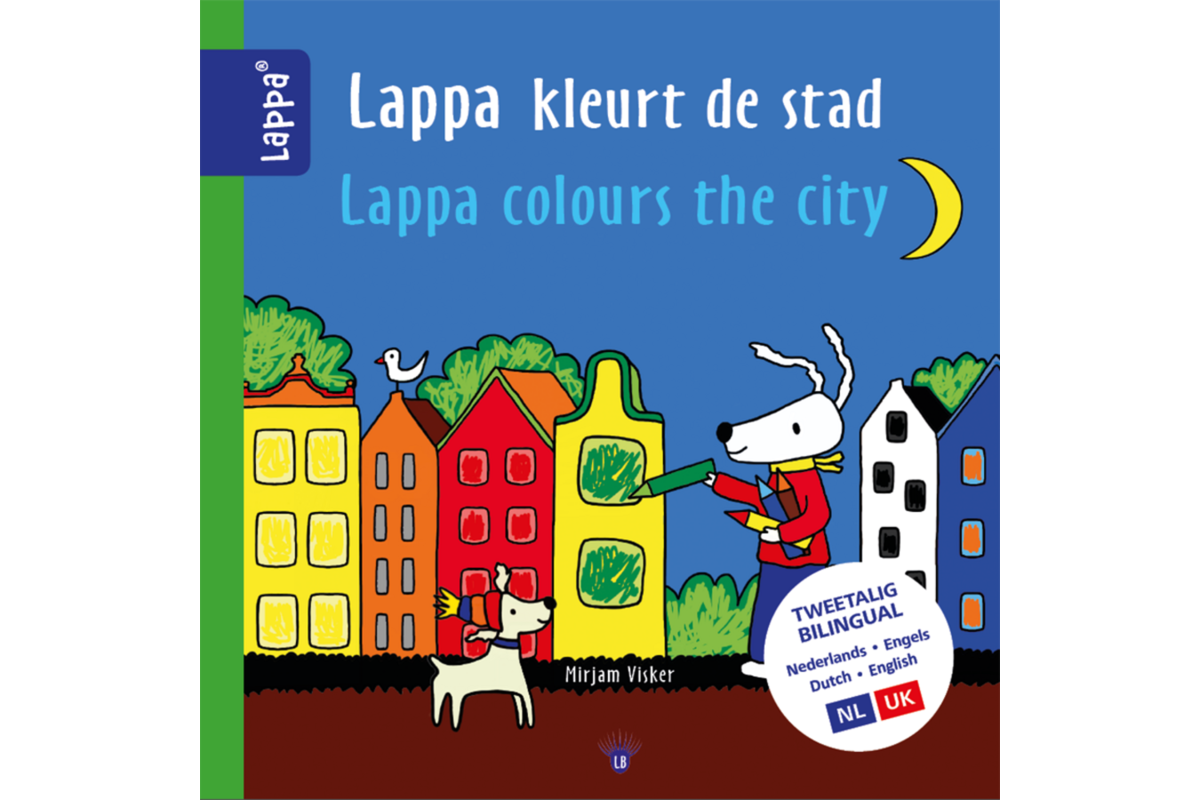 Lappa Kids - Lappa kleurt de stad (Nederlands -Engels)
