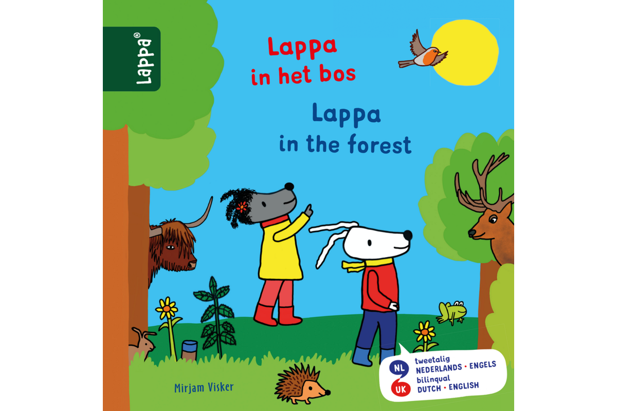 Lappa Loves Nature - Lappa in het bos (Nederlands - Engels)