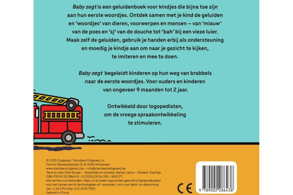 Baby zegt - Ellen Burger
