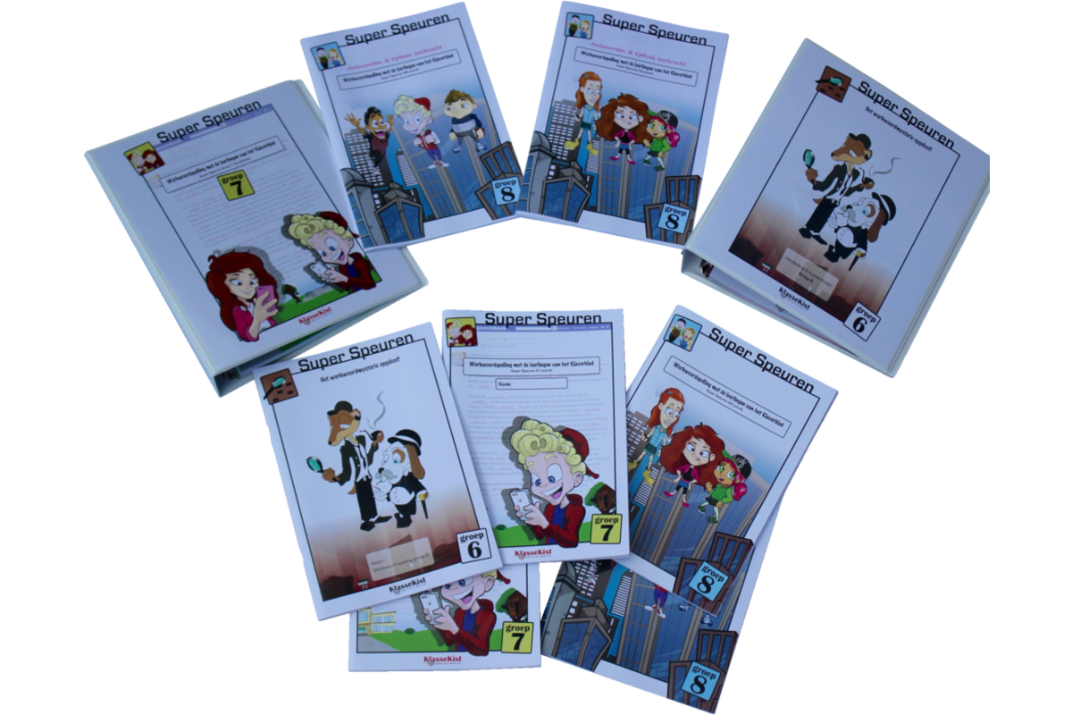Super Speuren werkblokken groep 6 (5 stuks)