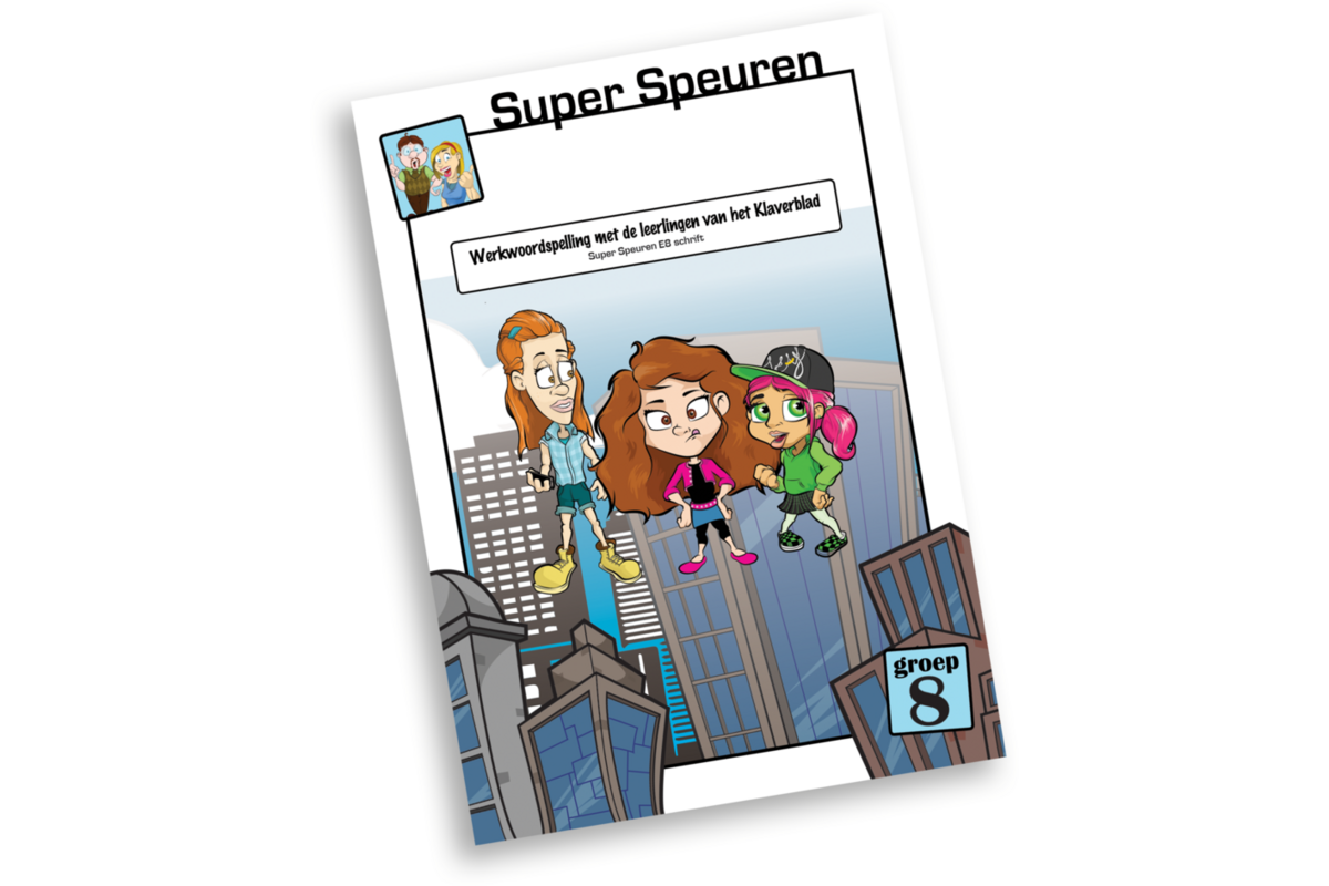 Super Speuren werkblokken groep 8 E (5 stuks)