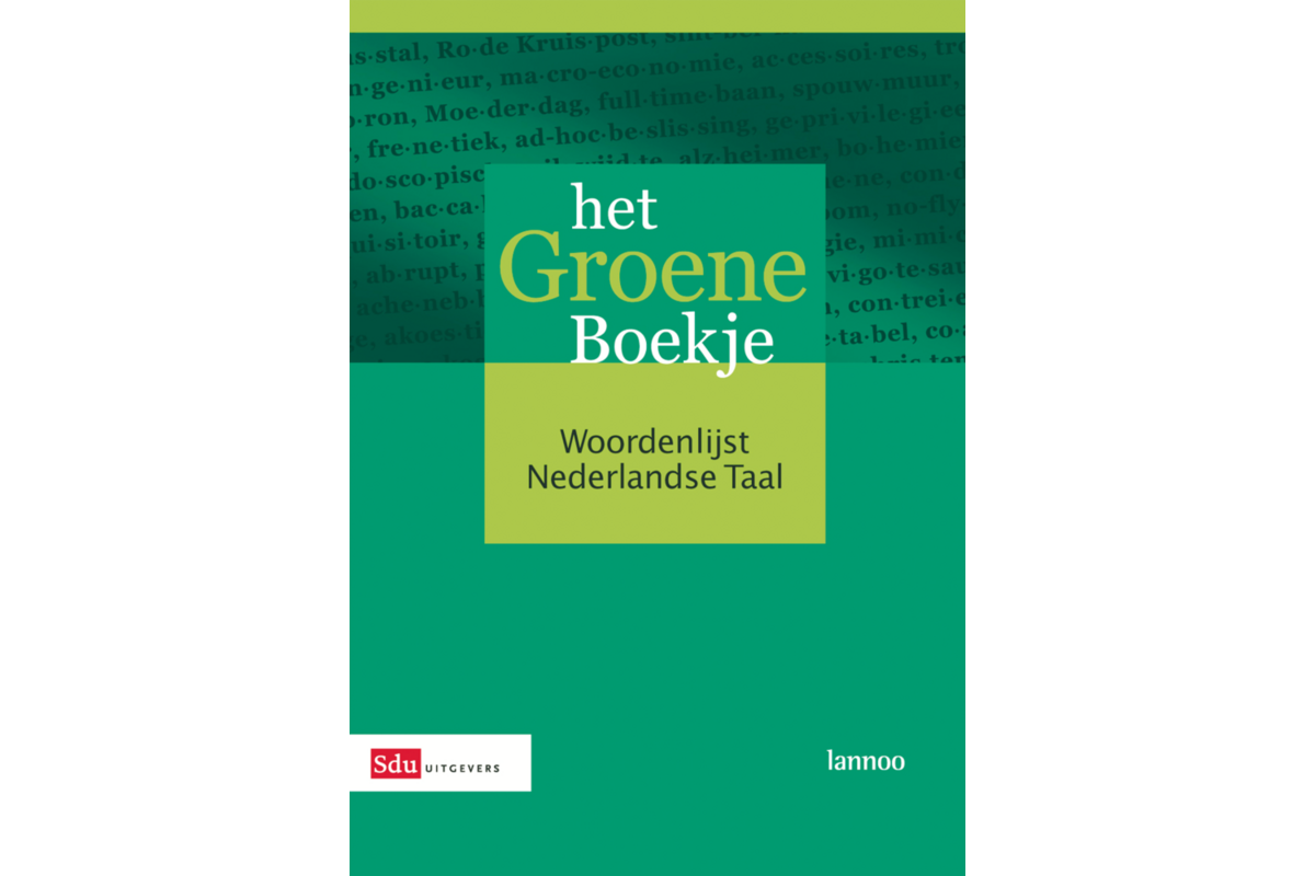 Groene boekje, woordenlijst Ned. taal, editie 2015