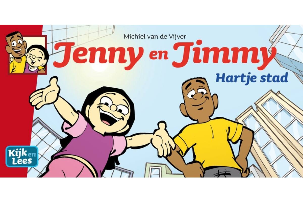Kijk en Lees - Jenny en Jimmy - Hartje stad