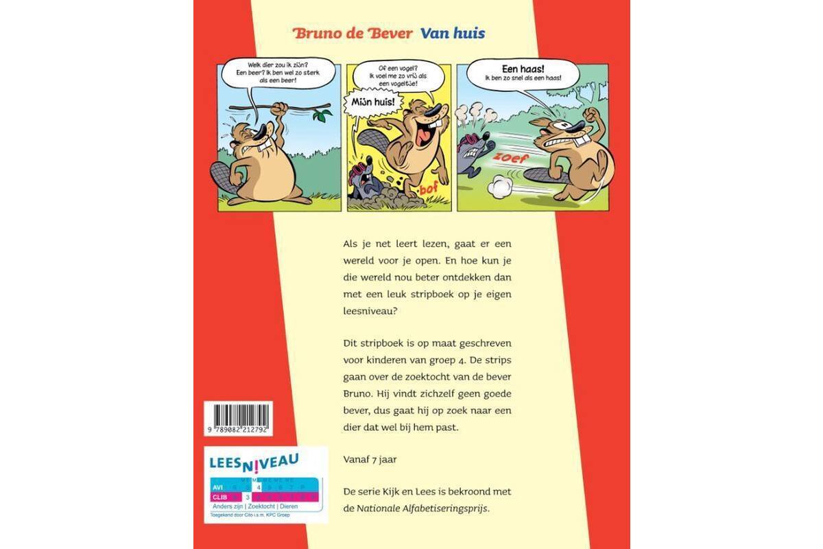Kijk en Lees - Bruno de bever - Van huis