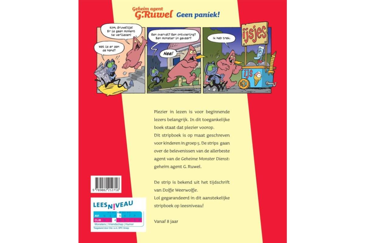 Kijk en Lees - Geheim agent G. Ruwel - Geen paniek!