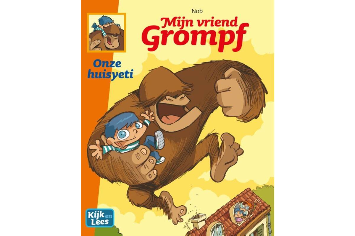 Kijk en Lees - Mijn vriend Grompf - Onze huisyeti