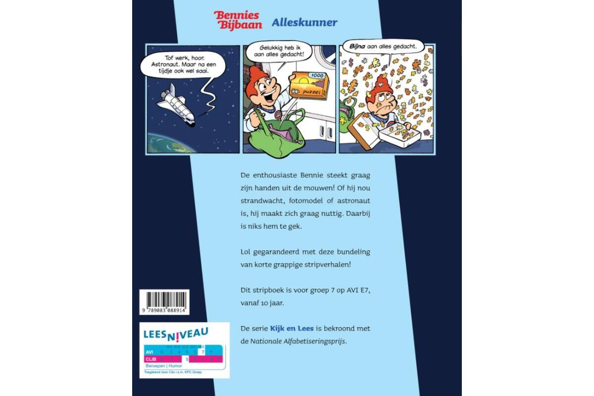 Kijk en Lees - Bennies Bijbaan - Alleskunner