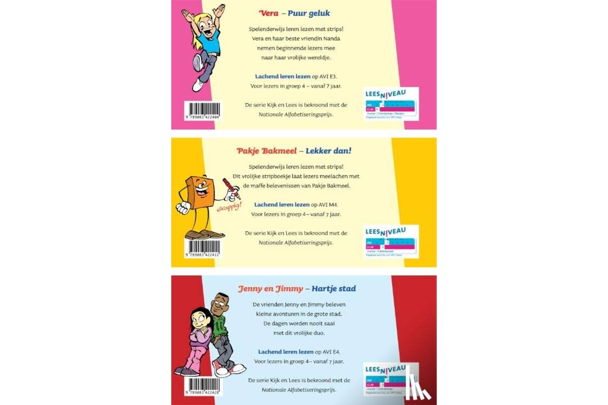 Kijk en Lees - AVI MINI leespakket GROEP 4 - AVI E3/E4